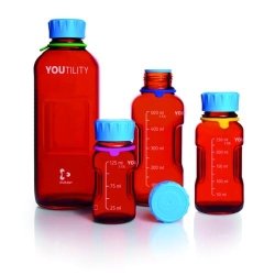 Laboratory bottle system DURAN<sup>®</sup> YOUTILITY, amber glass